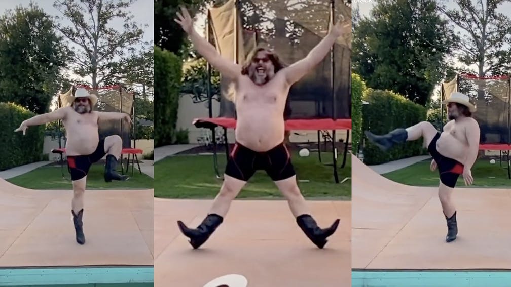 JACK BLACK s’est inscrit à TikTok … et ça vaut le …