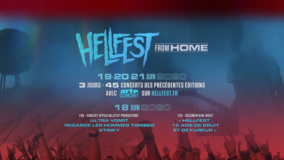 HELLFEST FROM HOME : le festival s’invite sur le net !