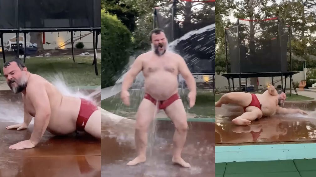 JACK BLACK : son WAP dance challenge !