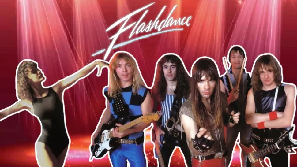 WTF : le mash-up de Flashdance et The Trooper d’Iron M …