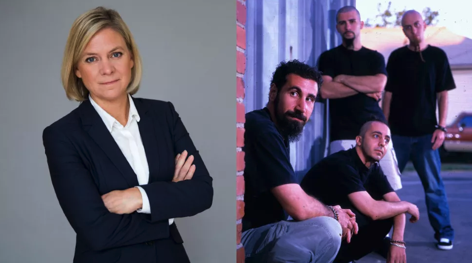 La Première ministre suédoise est une grande fan de System …