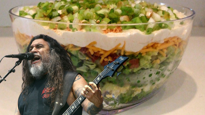 Slayer de manger une bonne salade !