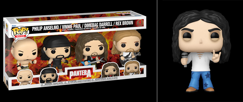 Des figurines PANTERA, DIO ou encore THE CURE pour noël