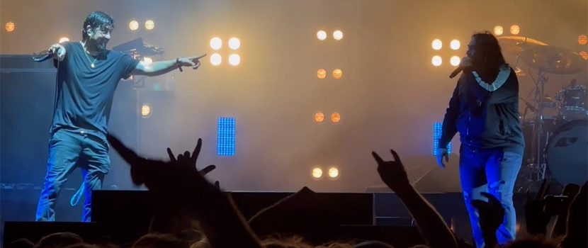 Deftones joue « Headup » en live avec Max Cavalera