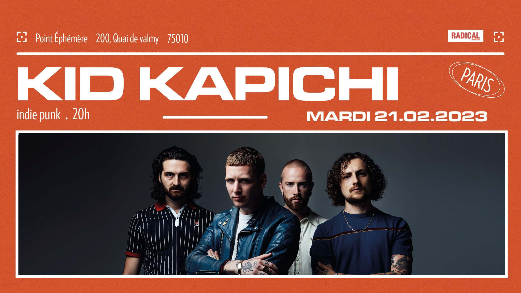 CONCOURS : Gagne tes places pour le concert de KID KAPICHI a …
