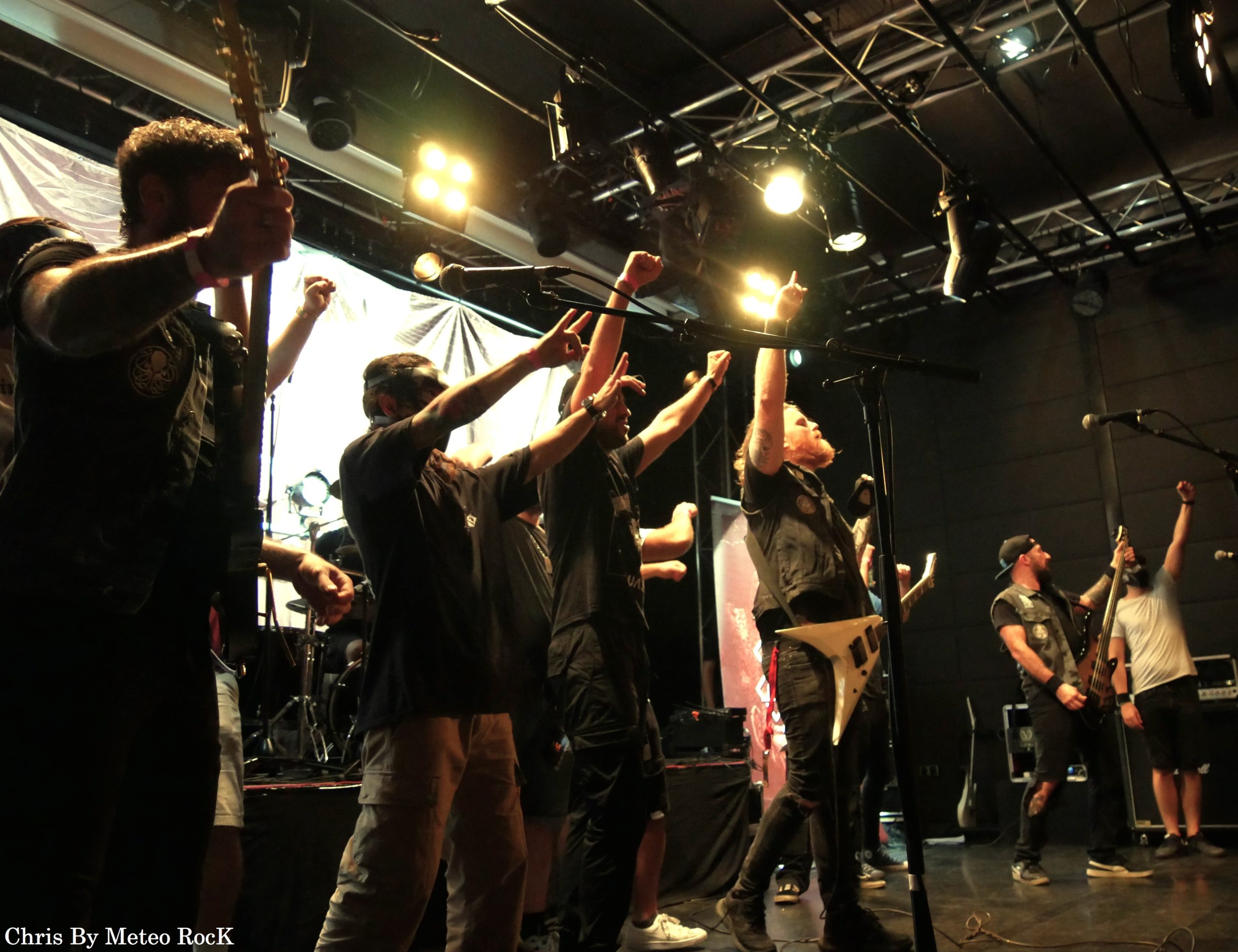 RAGE BEHIND, SUASION et HEART ATTACK étaient en concert le …